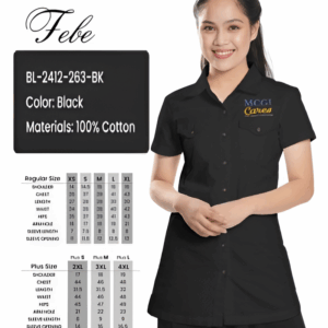black blouse female